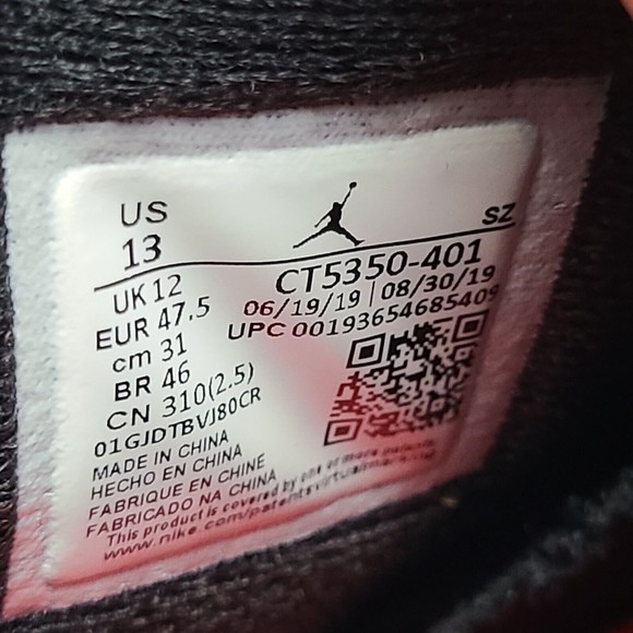 Air Jordan 6 VI Retro 2019 Washed Denim CT5340-401 Mens Size 13 - Picture 8 of 10